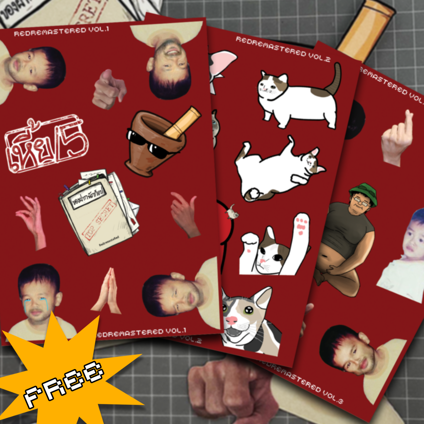 เสื้อฟ้อนท์ Redremastered ไซส์ M